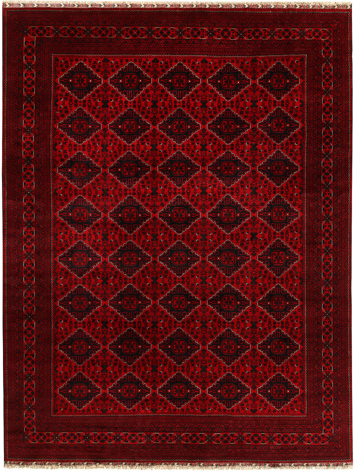 Dark Red Khal Mohammadi 9' 9 x 13' - No. 67197 - ALRUG Rug Store