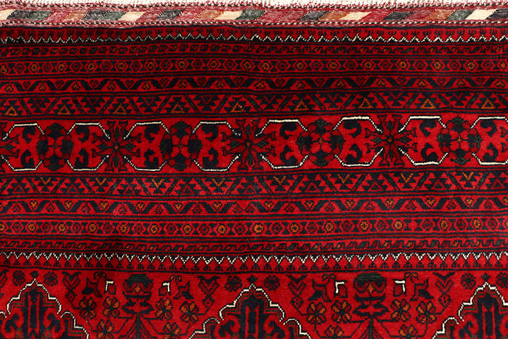 Dark Red Khal Mohammadi 9' 9 x 16' 1 - No. 67202 - ALRUG Rug Store