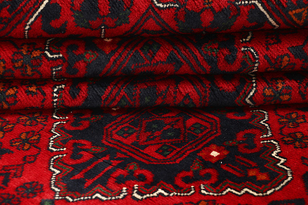 Dark Red Khal Mohammadi 9' 9 x 16' 1 - No. 67202 - ALRUG Rug Store