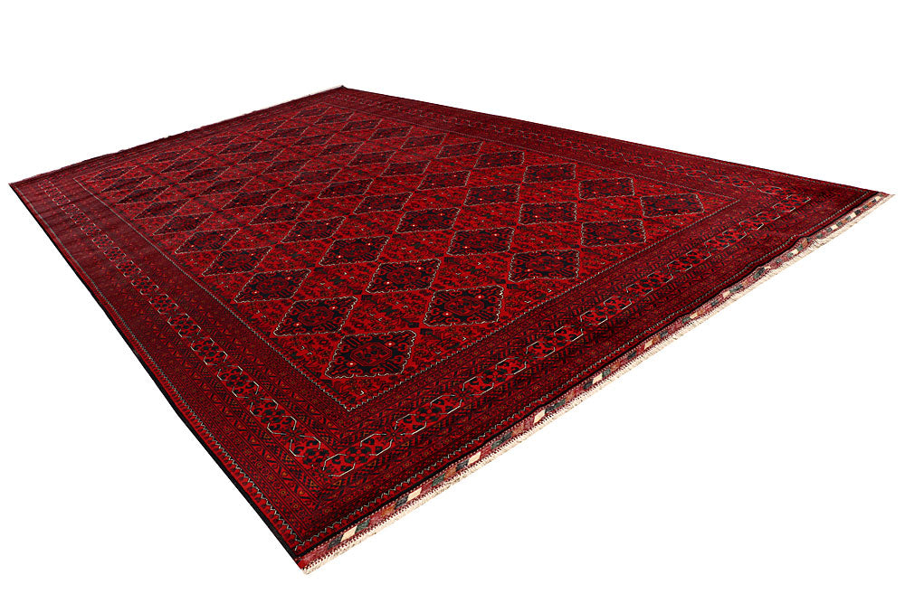 Dark Red Khal Mohammadi 9' 9 x 16' 1 - No. 67202 - ALRUG Rug Store