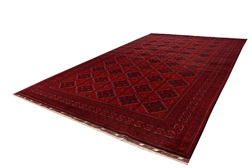 Dark Red Khal Mohammadi 9' 9 x 16' 1 - No. 67202 - ALRUG Rug Store