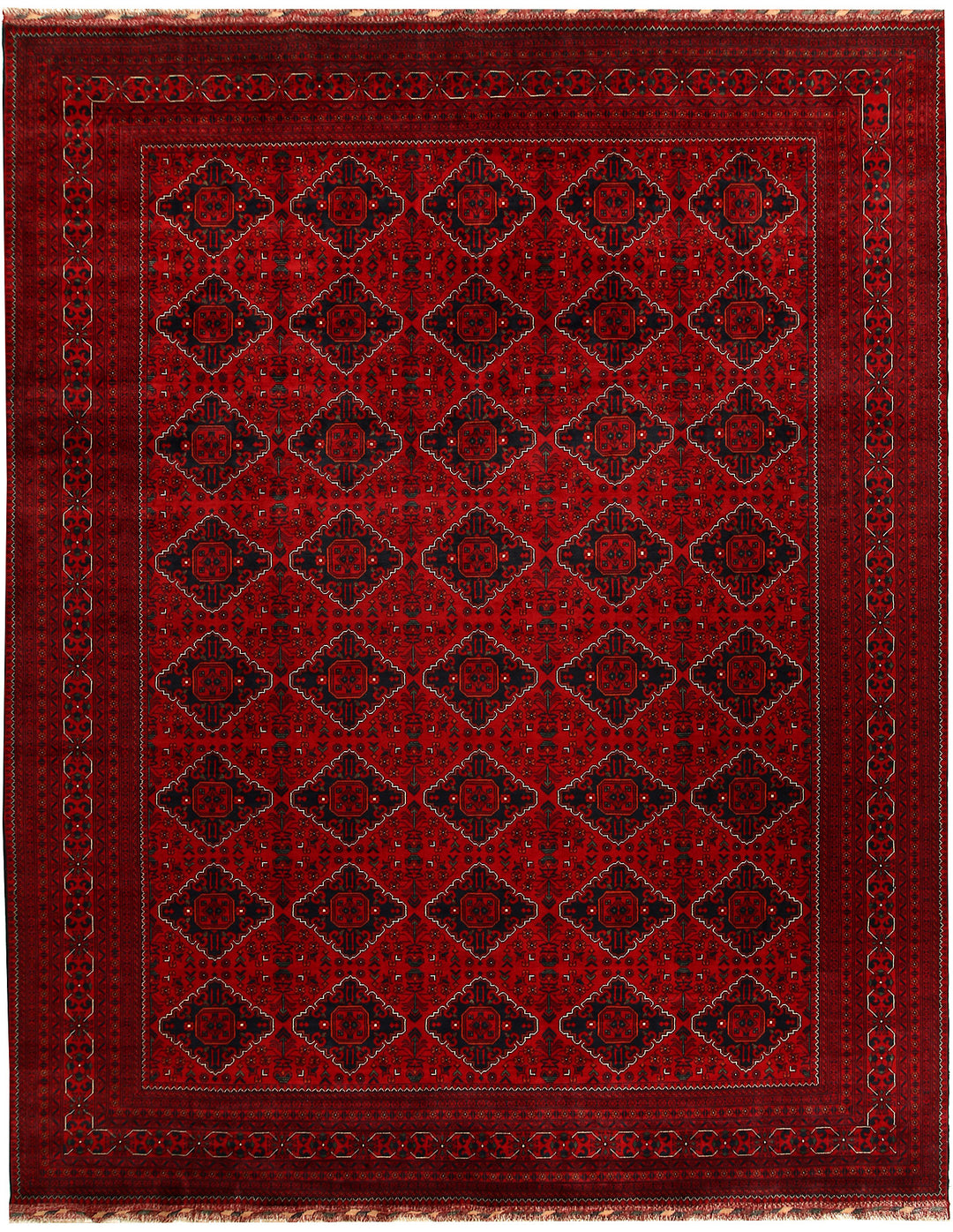 Dark Red Khal Mohammadi 9' 11 x 12' 6 - No. 67203 - ALRUG Rug Store