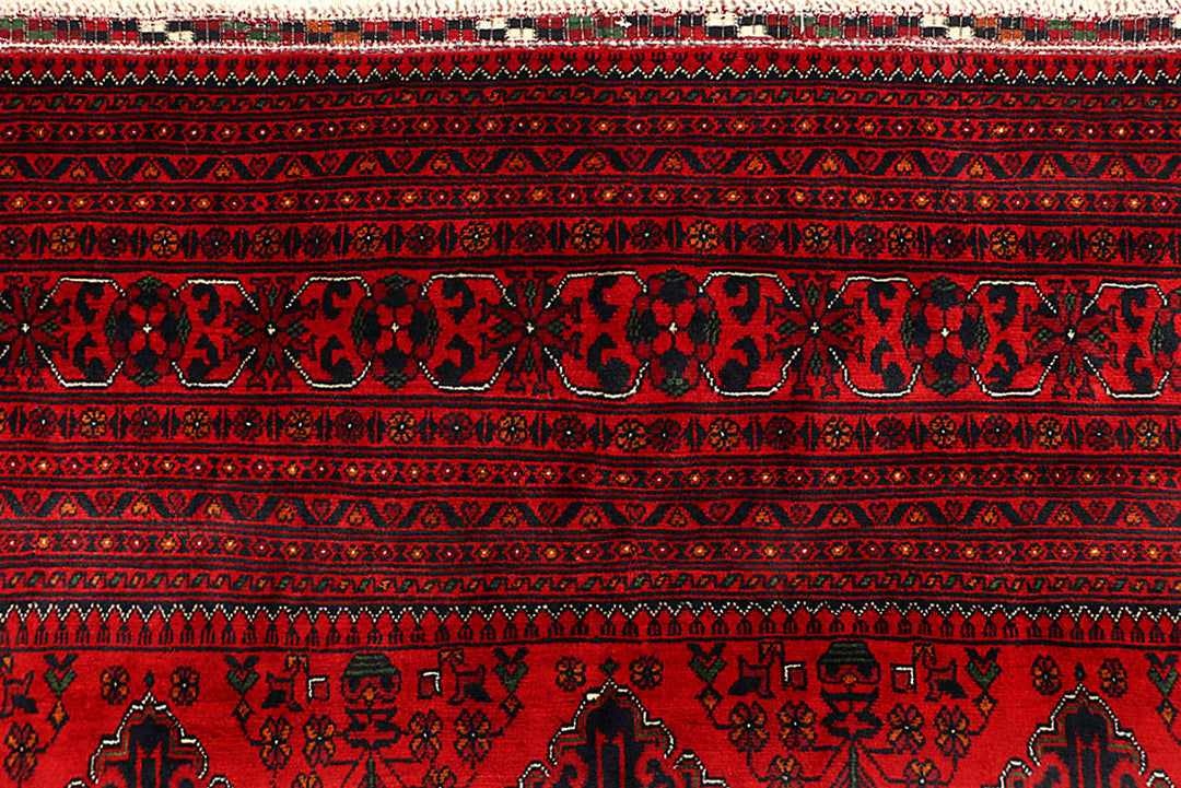 Dark Red Khal Mohammadi 9'  7" x 12'  8" - No. QA50206
