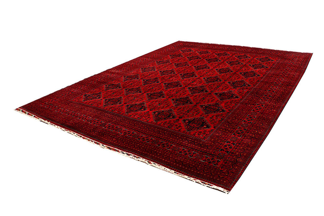 Dark Red Khal Mohammadi 9'  7" x 12'  8" - No. QA50206