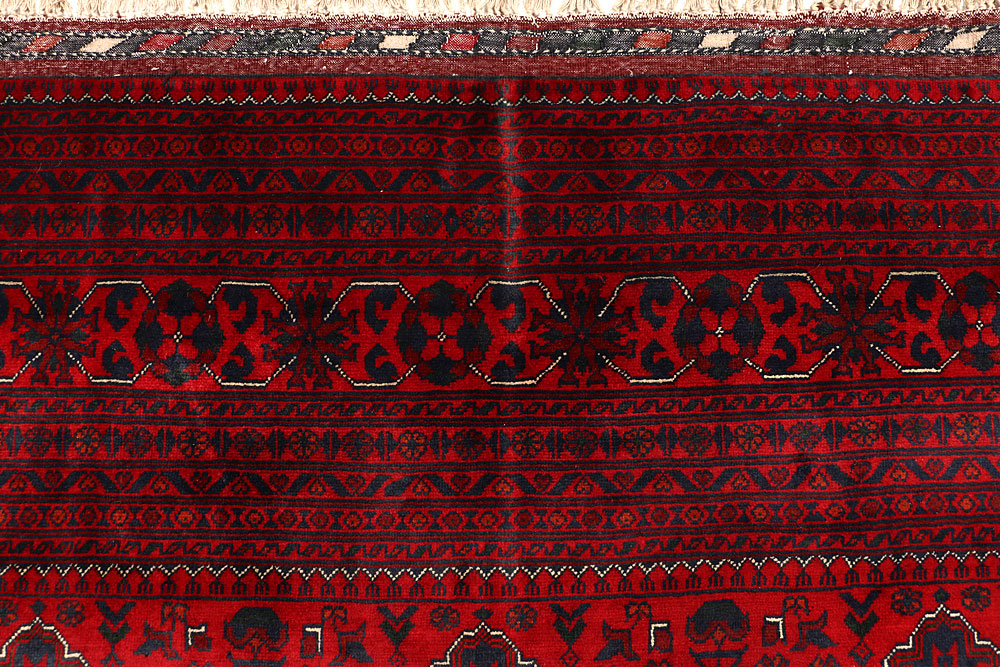 Dark Red Khal Mohammadi 9' 10 x 11' 10 - No. 67207 - ALRUG Rug Store
