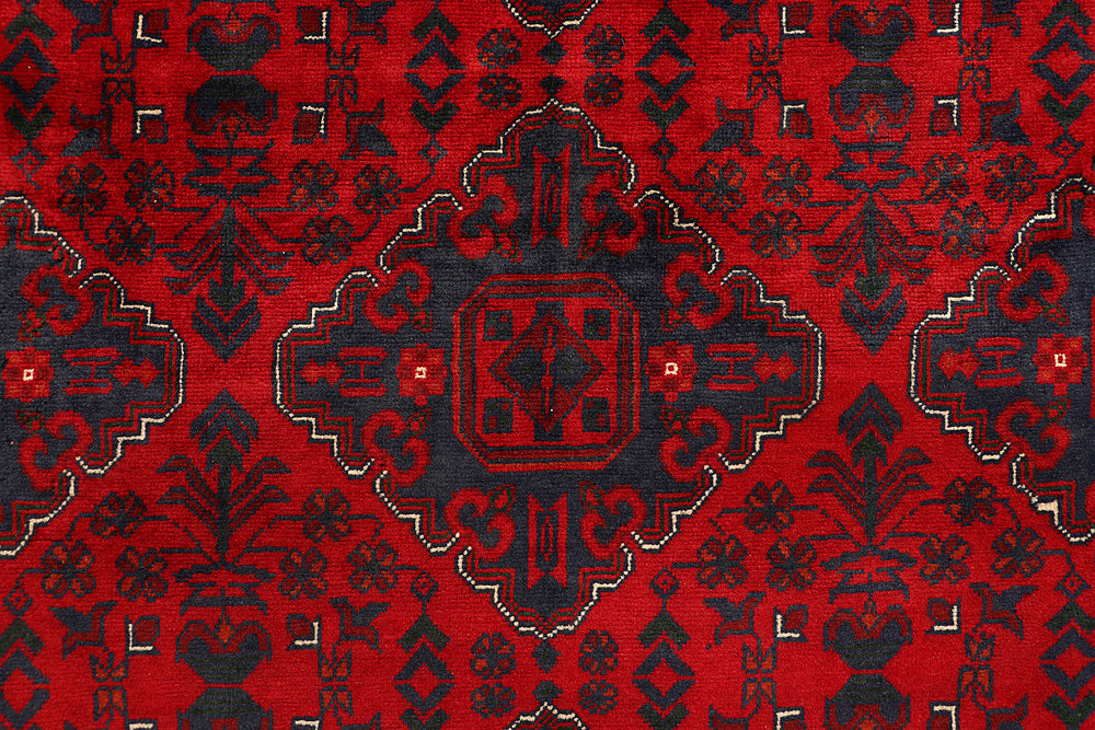 Dark Red Khal Mohammadi 9' 10 x 11' 10 - No. 67207 - ALRUG Rug Store