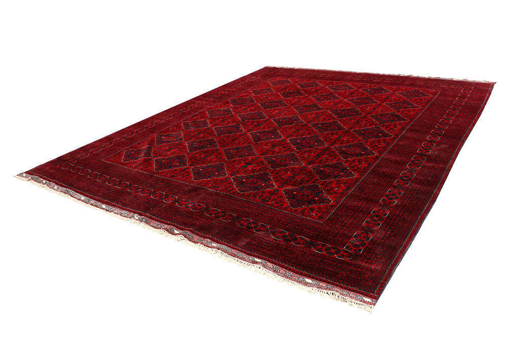 Dark Red Khal Mohammadi 9' 10 x 11' 10 - No. 67207 - ALRUG Rug Store