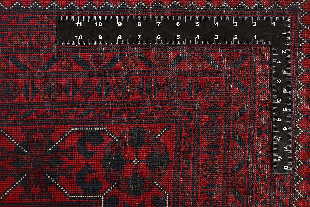Dark Red Khal Mohammadi 9' 10 x 11' 10 - No. 67207 - ALRUG Rug Store