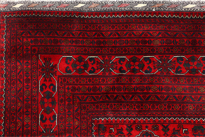 Dark Red Khal Mohammadi 9'  9" x 15'  11" - No. QA87936