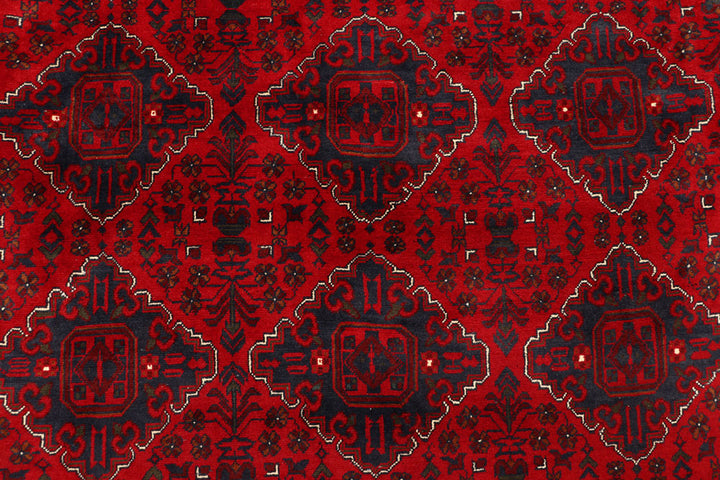 Dark Red Khal Mohammadi 9'  9" x 15'  11" - No. QA87936