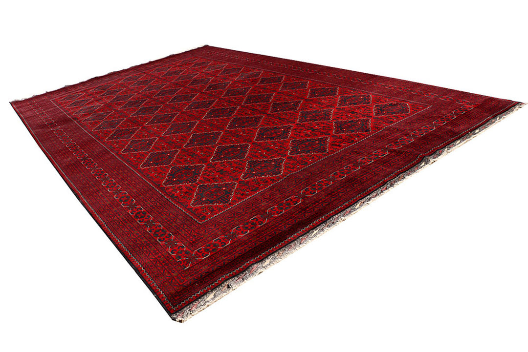 Dark Red Khal Mohammadi 9'  9" x 15'  11" - No. QA87936