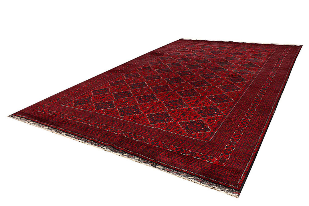 Dark Red Khal Mohammadi 9'  9" x 15'  11" - No. QA87936