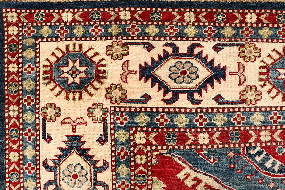 Firebrick Kazak 8' x 8' 11 - No. 67210 - ALRUG Rug Store