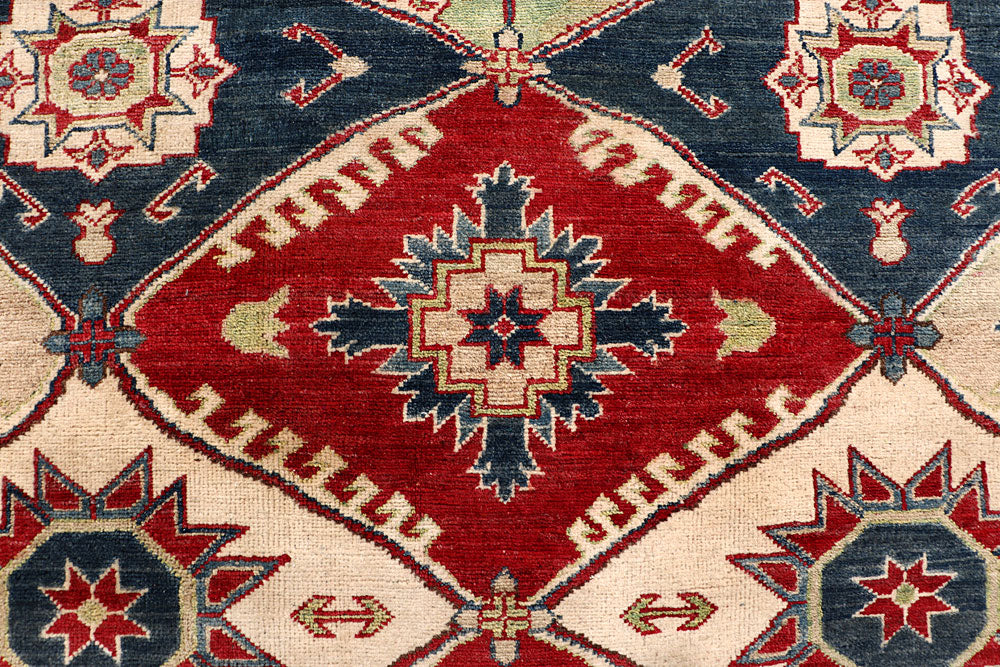 Firebrick Kazak 8' x 8' 11 - No. 67210 - ALRUG Rug Store