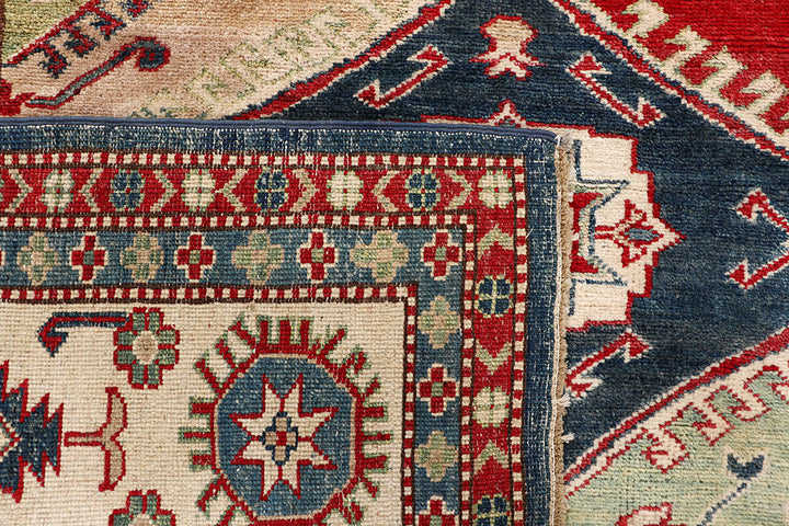 Firebrick Kazak 8' x 8' 11 - No. 67210 - ALRUG Rug Store