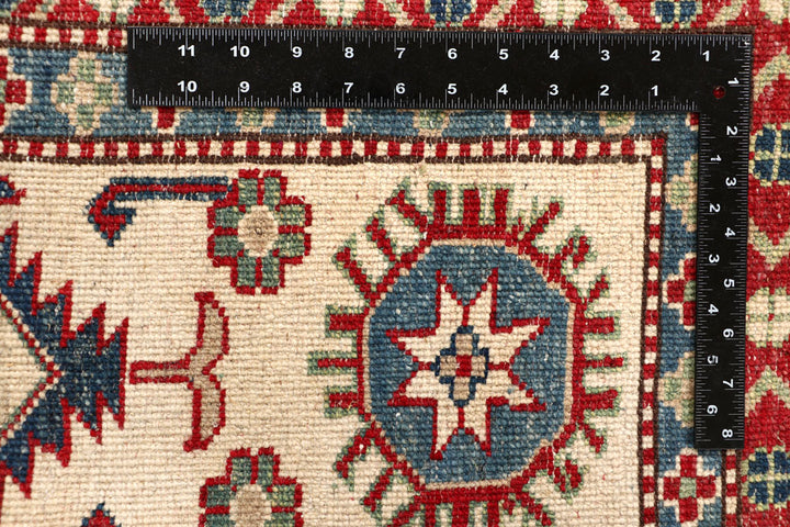 Firebrick Kazak 8' x 8' 11 - No. 67210 - ALRUG Rug Store