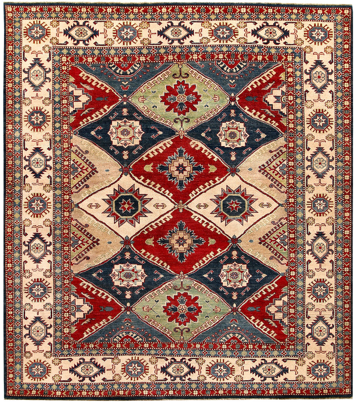 Firebrick Kazak 8' x 8' 11 - No. 67210 - ALRUG Rug Store