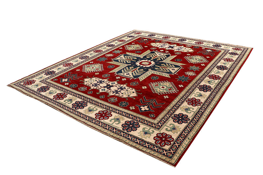 Firebrick Kazak 8' 3 x 9' 10 - No. 67211 - ALRUG Rug Store
