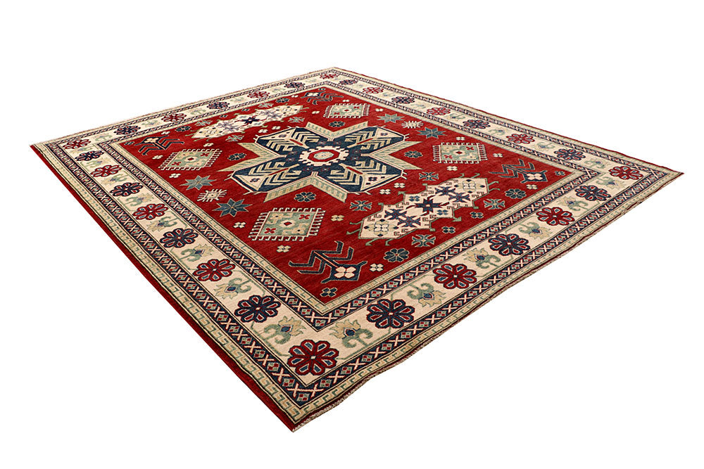 Firebrick Kazak 8' 3 x 9' 10 - No. 67211 - ALRUG Rug Store