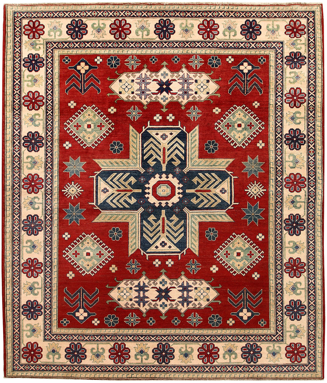 Firebrick Kazak 8' 3 x 9' 10 - No. 67211 - ALRUG Rug Store