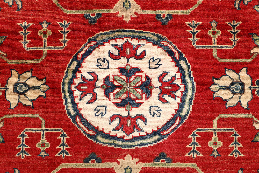 Firebrick Kazak 7' 10 x 9' 1 - No. 67212 - ALRUG Rug Store