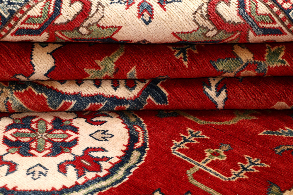 Firebrick Kazak 7' 10 x 9' 1 - No. 67212 - ALRUG Rug Store