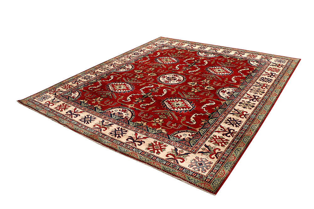 Firebrick Kazak 7' 10 x 9' 1 - No. 67212 - ALRUG Rug Store