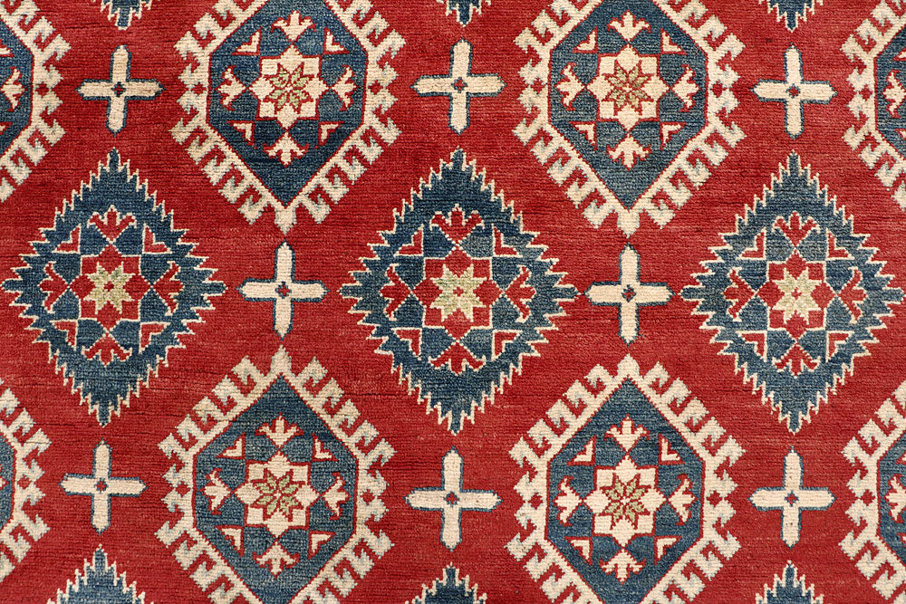 Firebrick Kazak 8' 2 x 11' - No. 67214 - ALRUG Rug Store