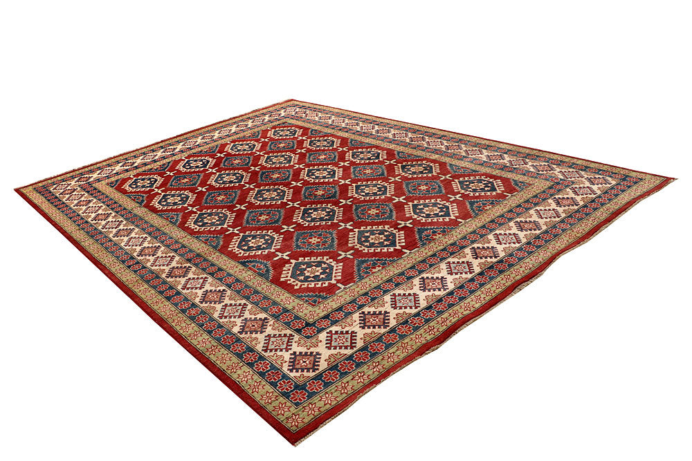 Firebrick Kazak 8' 2 x 11' - No. 67214 - ALRUG Rug Store