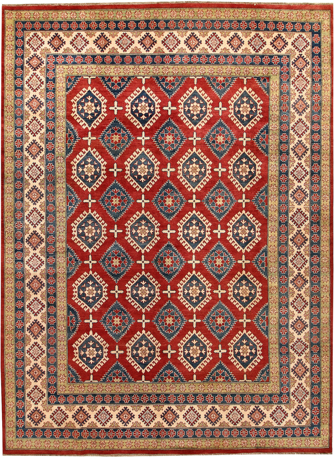 Firebrick Kazak 8' 2 x 11' - No. 67214 - ALRUG Rug Store