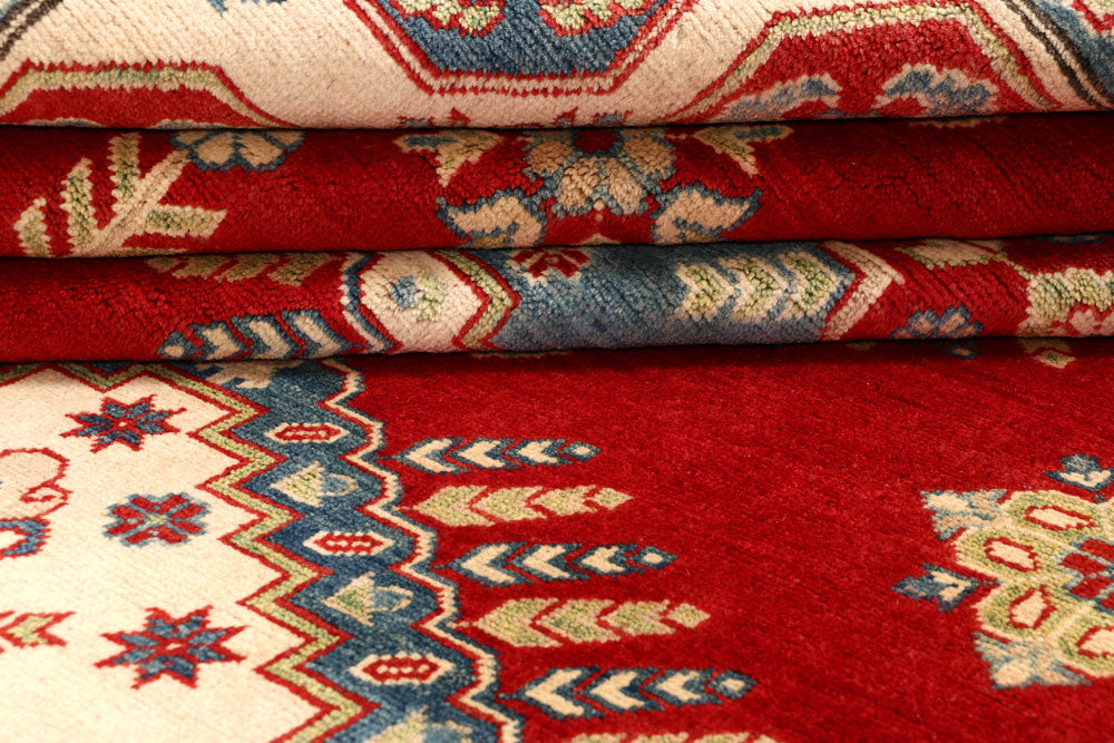 Firebrick Kazak 8' 2 x 11' 8 - No. 67215 - ALRUG Rug Store