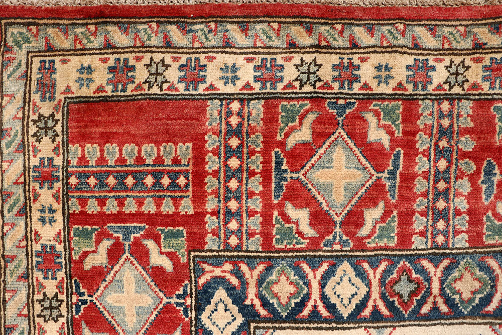Firebrick Kazak 7' 10 x 11' 5 - No. 67217 - ALRUG Rug Store