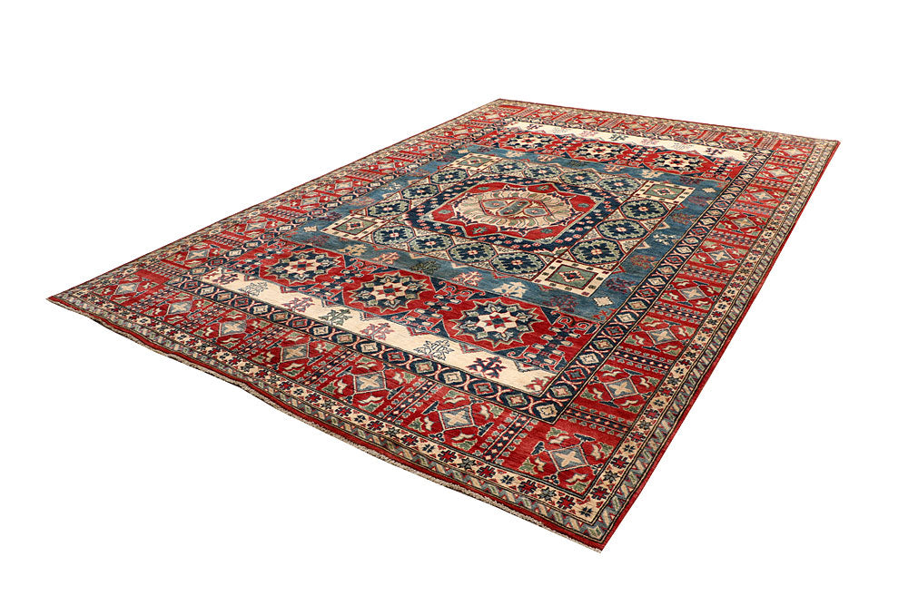 Firebrick Kazak 7' 10 x 11' 5 - No. 67217 - ALRUG Rug Store
