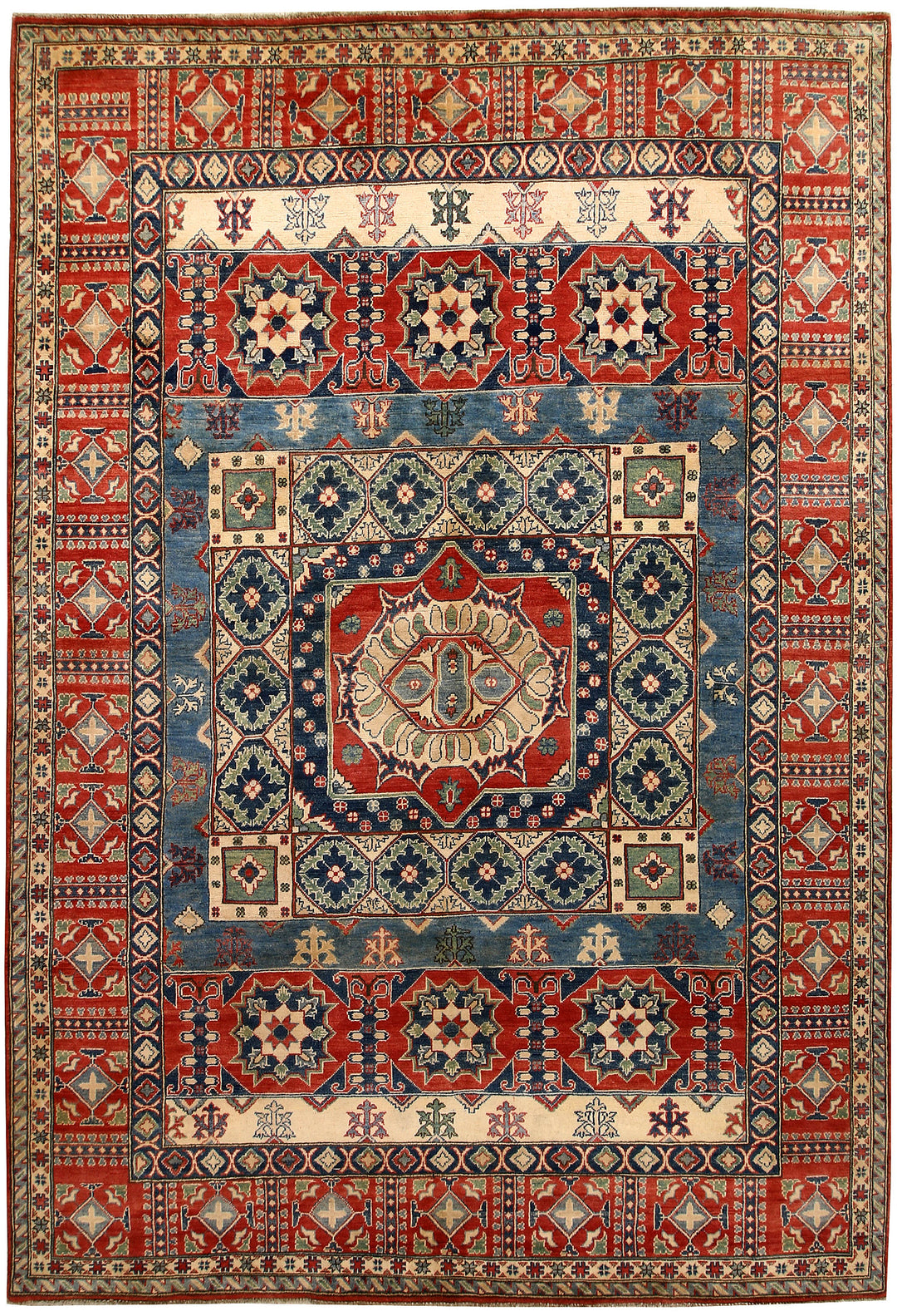 Firebrick Kazak 7' 10 x 11' 5 - No. 67217 - ALRUG Rug Store