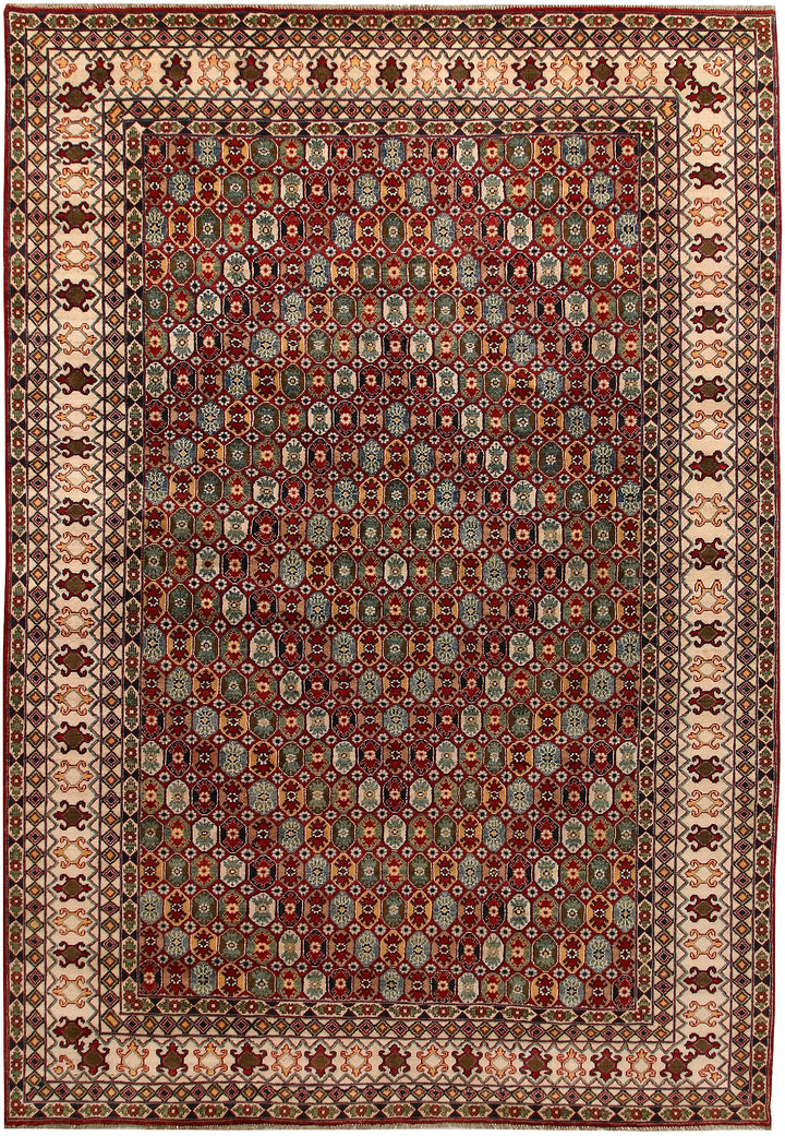Firebrick Kazak 8' 3 x 11' 11 - No. 67219 - ALRUG Rug Store