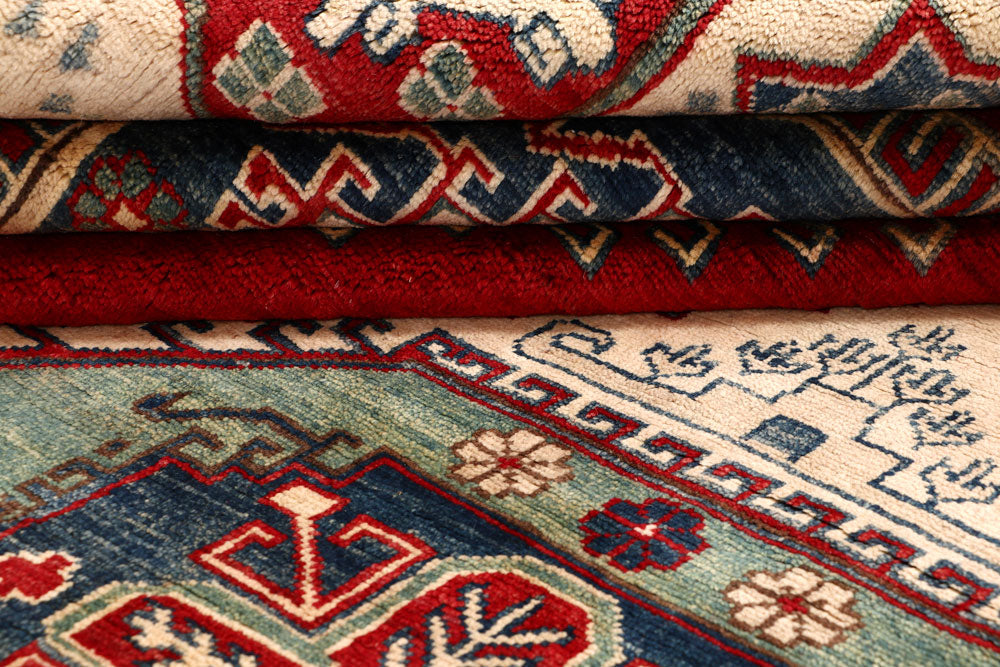 Firebrick Kazak 9' 3 x 10' 8 - No. 67220 - ALRUG Rug Store