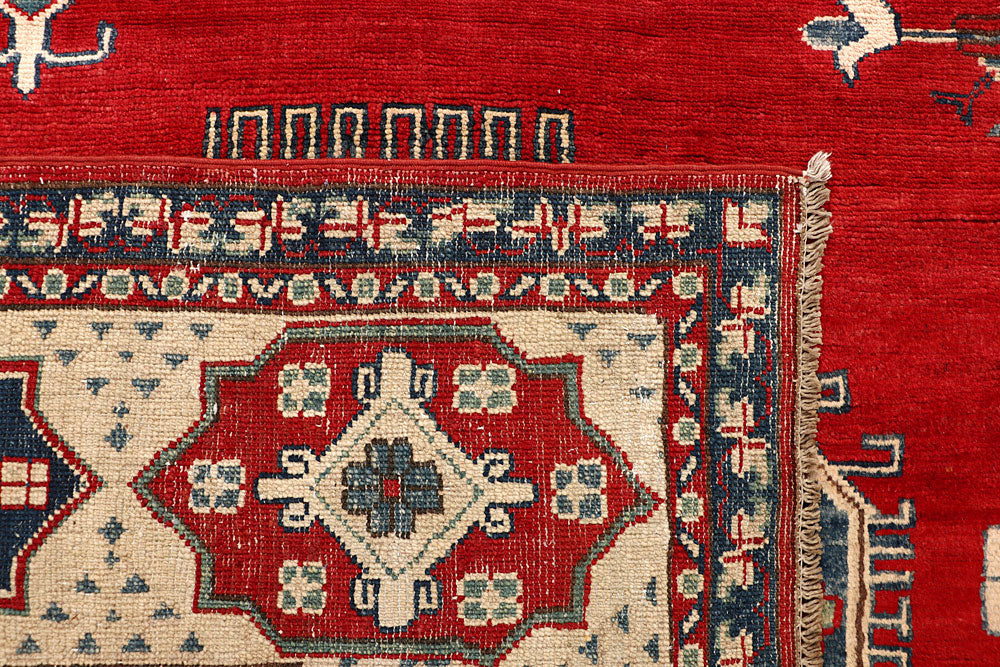 Firebrick Kazak 9' 3 x 10' 8 - No. 67220 - ALRUG Rug Store