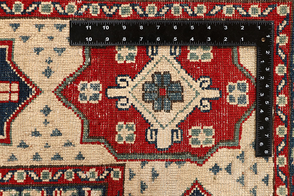 Firebrick Kazak 9' 3 x 10' 8 - No. 67220 - ALRUG Rug Store