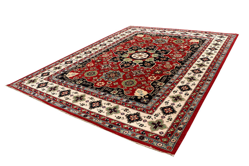 Firebrick Kazak 8' 10 x 11' 7 - No. 67221 - ALRUG Rug Store