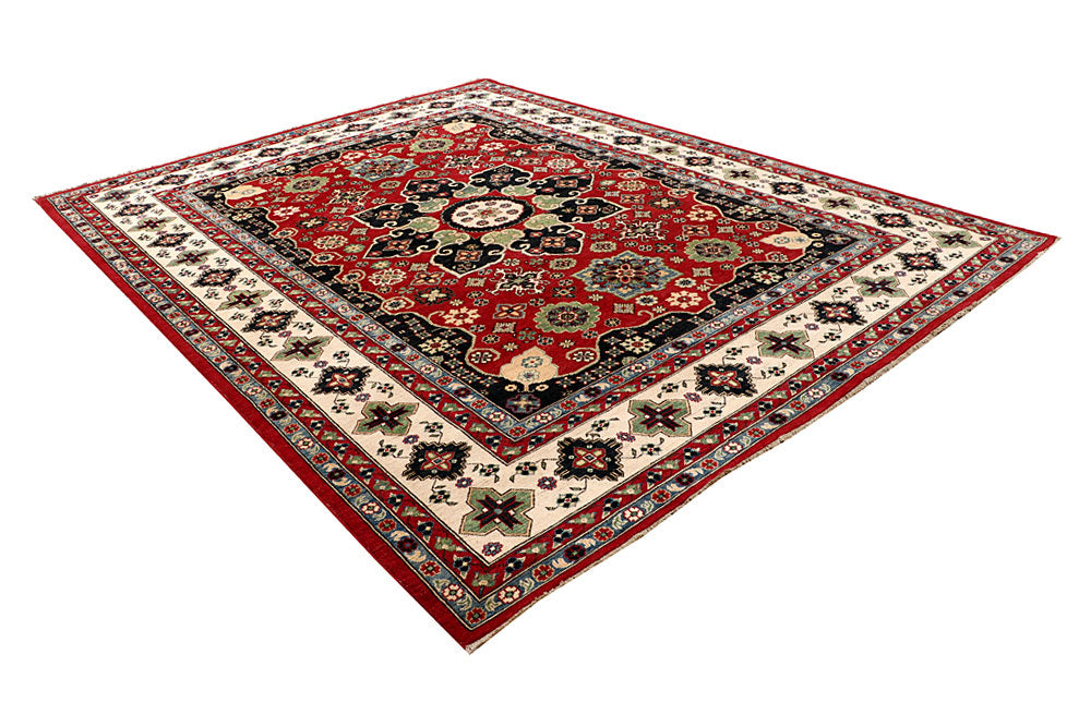 Firebrick Kazak 8' 10 x 11' 7 - No. 67221 - ALRUG Rug Store