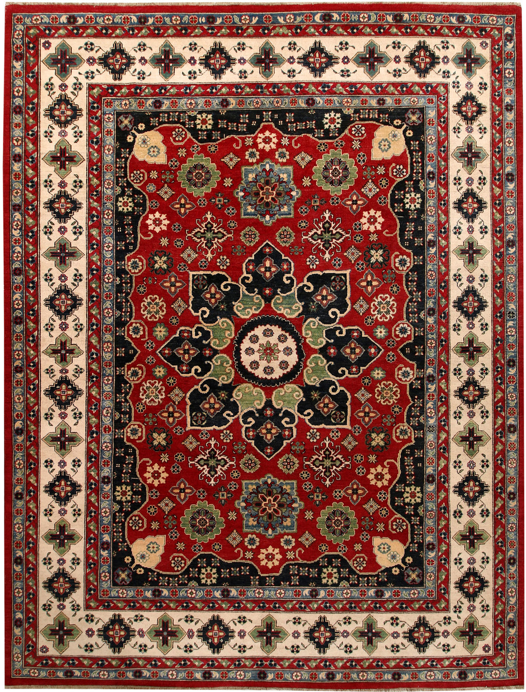 Firebrick Kazak 8' 10 x 11' 7 - No. 67221 - ALRUG Rug Store