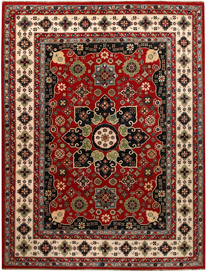 Firebrick Kazak 8' 10 x 11' 7 - No. 67221 - ALRUG Rug Store