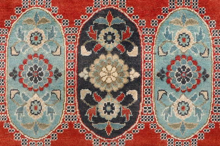 Firebrick Kazak 8' 11 x 12' - No. 67222 - ALRUG Rug Store