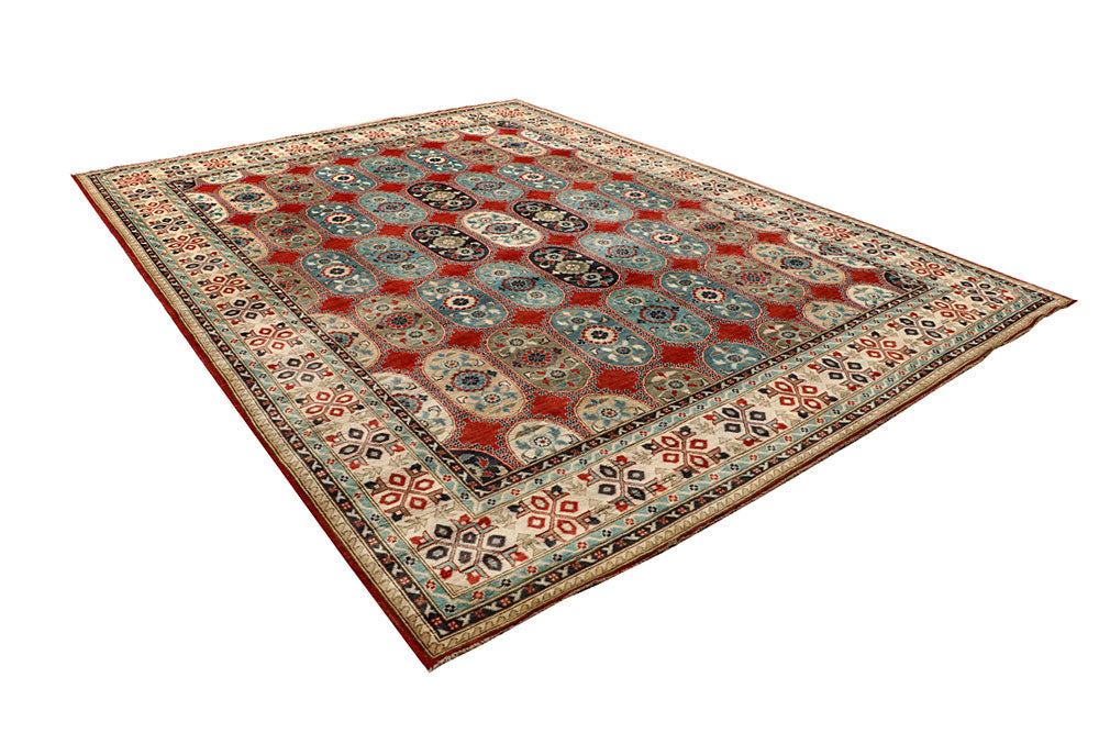 Firebrick Kazak 8' 11 x 12' - No. 67222 - ALRUG Rug Store