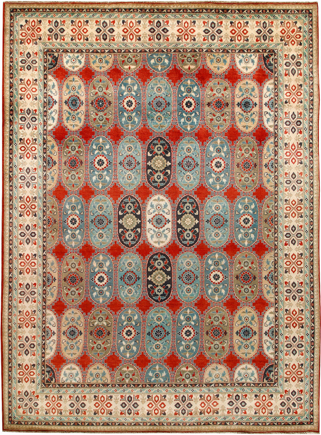 Firebrick Kazak 8' 11 x 12' - No. 67222 - ALRUG Rug Store