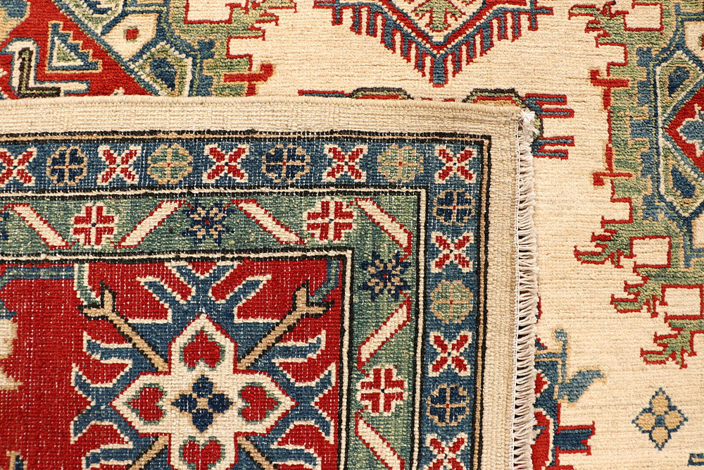 Firebrick Kazak 8' 11 x 11' 11 - No. 67223 - ALRUG Rug Store