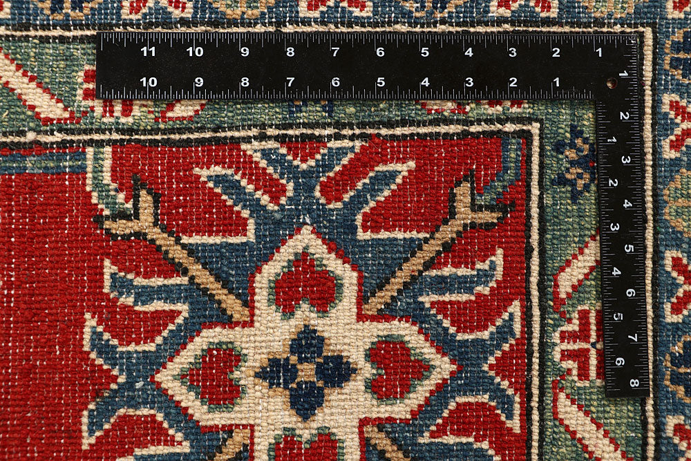 Firebrick Kazak 8' 11 x 11' 11 - No. 67223 - ALRUG Rug Store