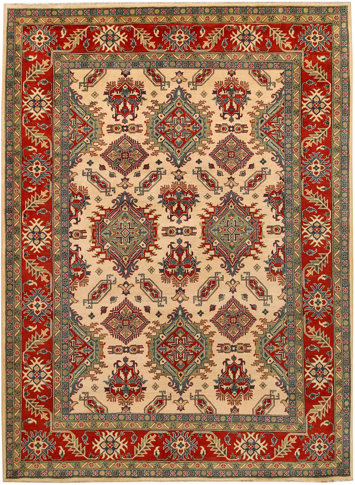 Firebrick Kazak 8' 11 x 11' 11 - No. 67223 - ALRUG Rug Store