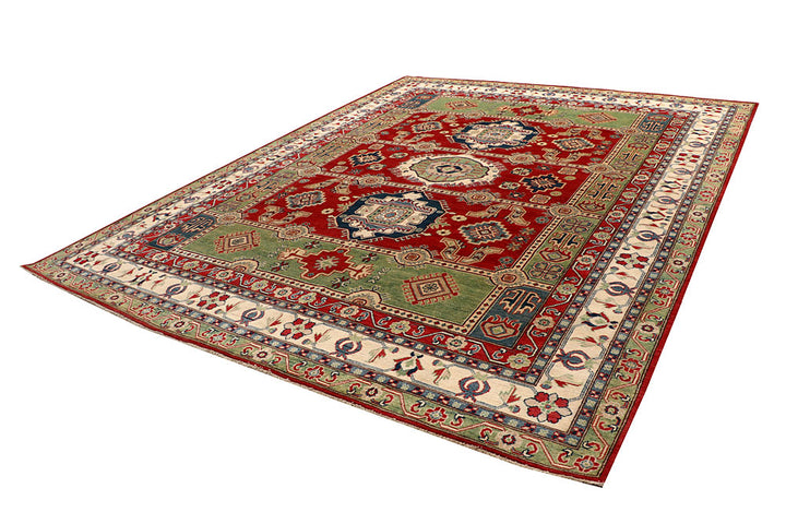 Firebrick Kazak 9' 2 x 11' 9 - No. 67225 - ALRUG Rug Store