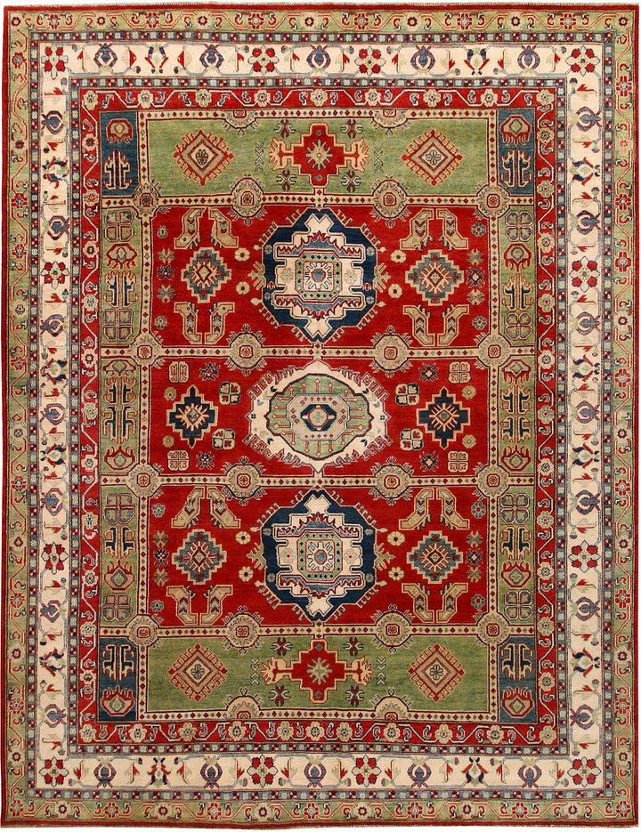 Firebrick Kazak 9' 2 x 11' 9 - No. 67225 - ALRUG Rug Store